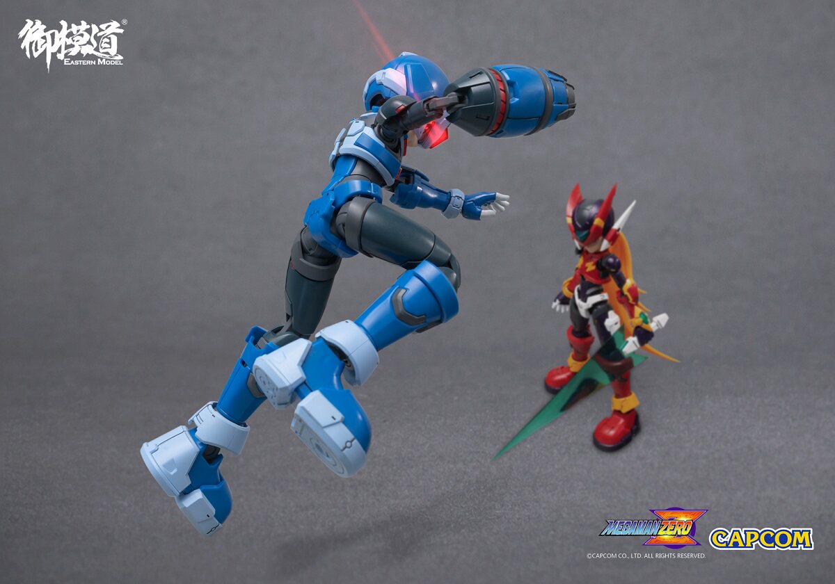 Model Kit Ultraman Zero - مجموعة نموذج E-MODEL CAPCOM Megaman Zero
