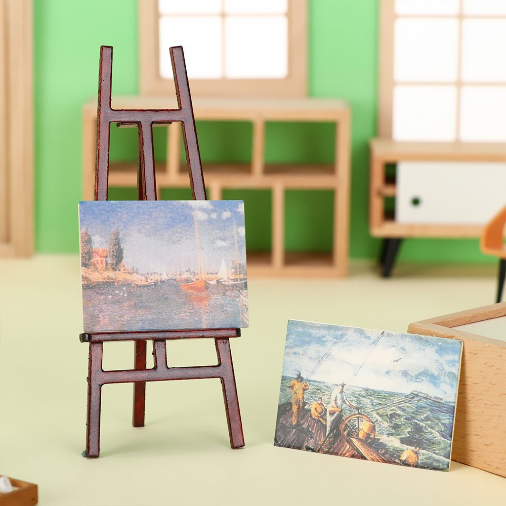 أثاث بيت الدمية صندوق خشبي حام - مراجعة Paint Model Kit وسعره