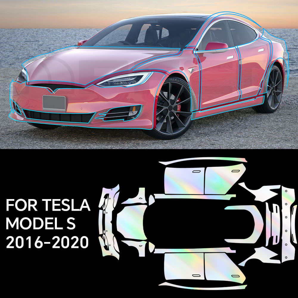 ل تسلا نموذج S 2016-2020 بولي  - مراجعة Paint Model Kit وسعره